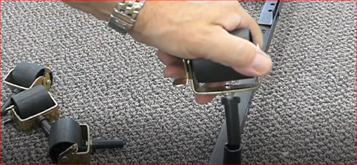 00739 Tech Team 739 Locking Bed Casters, 4 Pieces Tech Team Products